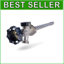 Load image into Gallery viewer, Frost-Free 10'' Chrome Plated Brass Sillcock with Vacuum Breaker - Anti-Siphon
