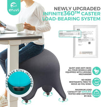 Load image into Gallery viewer, Quality Alloy Steel Yoga Ball Chair - 400 lbs Max. - Ergonomic Comfort Redefined
