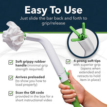 Load image into Gallery viewer, Ergonomic 4-Prong Toilet Paper Extender – Ideal for Limited Mobility Use