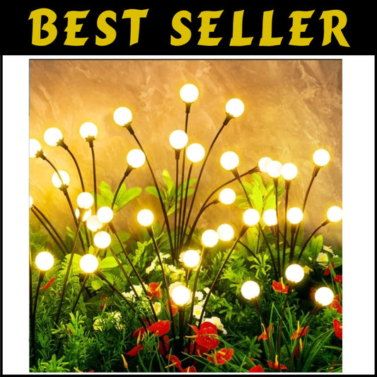 10 Pack Solar Garden Lights – Waterproof 80LED's for Romantic Outdoor Decor