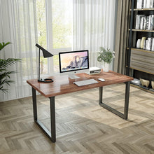 Load image into Gallery viewer, Rustic &amp; Industrial 28" x 35" Metal Table Legs for Custom Furniture - Set of 2