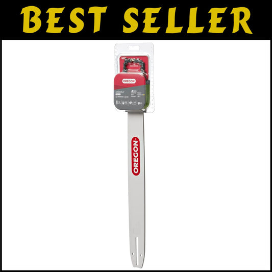 AdvanceCut 18" Chainsaw Guide Bar & Low Kickback Chain for Optimal Performance