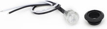 Load image into Gallery viewer, Durable 3/4 Inch LED Clearance Lights - Red &amp; Clear Lens for Trucks/Trailers