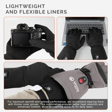 Load image into Gallery viewer, Thin &amp; Flexible Electric Heated Gloves with Touch Sensors for Outdoor Activities