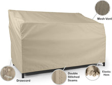 Load image into Gallery viewer, Secure Fit Outdoor Sofa Cover with Elastic Closure - Protects Against Elements