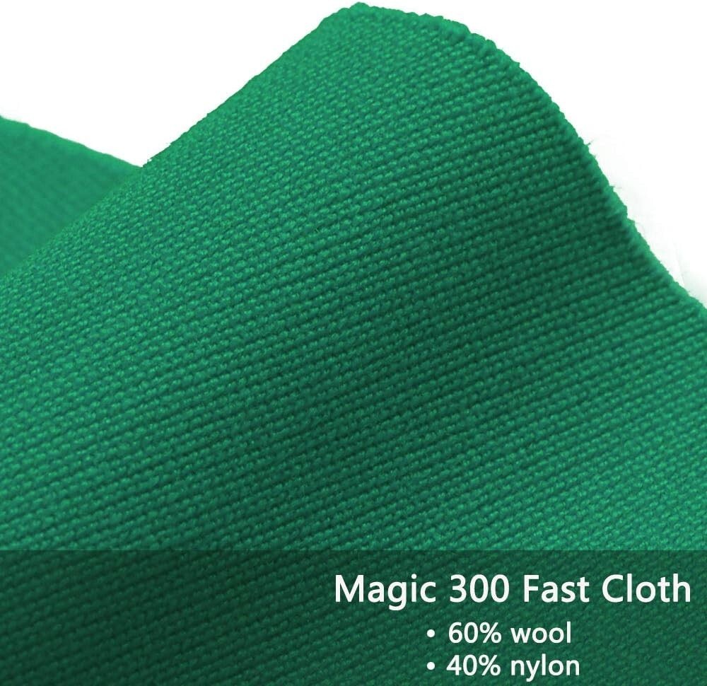 Durable Worsted Blend Pool Table Cloth - Smooth Finish for Advanced Gameplay