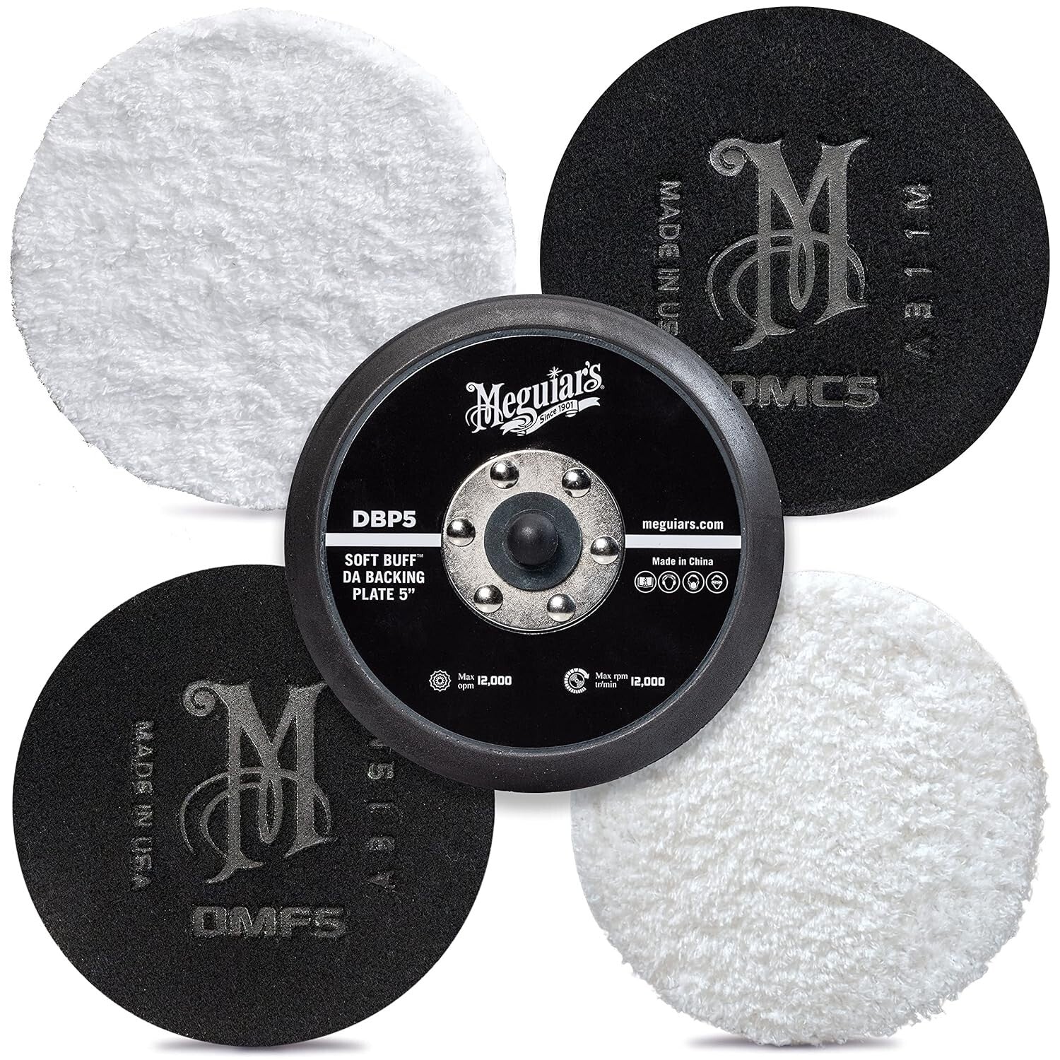 All-in-One 5-Inch Paint Correction Kit: Cutting Discs, Compound & Finishing Wax