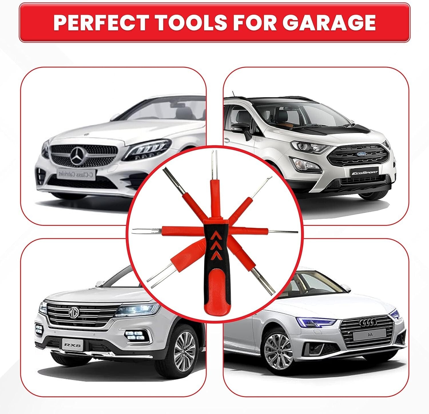 Stainless Steel Terminal Ejector Set with Comfortable Grip - Versatile 25 PCS