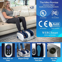 Load image into Gallery viewer, Deep Tissue Shiatsu Foot Massager with Remote Control &amp; Adjustable Heat Therapy