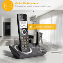 Load image into Gallery viewer, Long-Range 4-Handset Cordless Home Phone with Smart Call Blocker &amp; Speakerphone