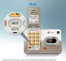 Load image into Gallery viewer, Cordless Phone with Caller ID &amp; Power-Saving Features – Light Champagne Finish