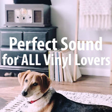 Load image into Gallery viewer, Nostalgic 3-Speed Turntable with Bluetooth, CD Player &amp; Built-in Speakers - Grey