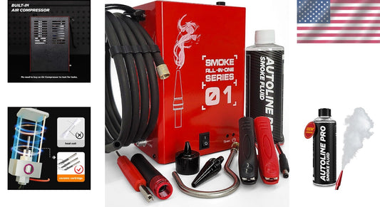 Automotive Smoke Machine for EVAP and Exhaust Testing - Easy Operation & Compact