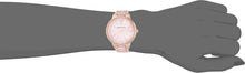 Load image into Gallery viewer, Luxury Women's Bracelet Watch in Rose Gold &amp; Pink Resin - 100 ft Water Resistant
