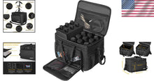 Load image into Gallery viewer, Versatile Wireless Microphone Case with 15 Slots &amp; Removable Foam Protection