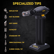 Load image into Gallery viewer, High-Temperature Butane Torch Set with Adjustable Flame - Perfect for Soldering