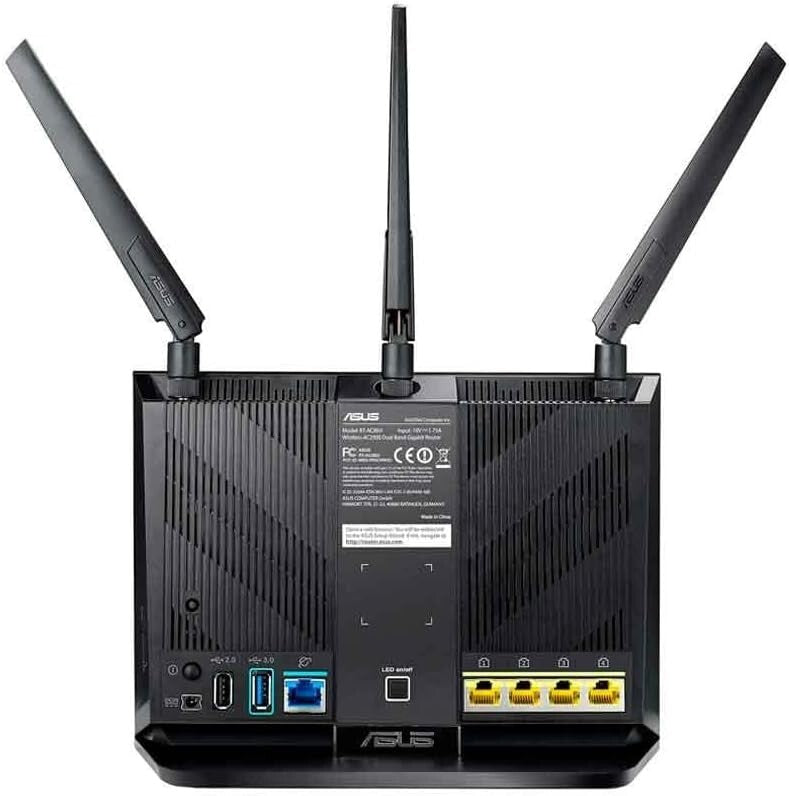 AC2900 Dual-Band Gaming Router with Lifetime Security & WTFast Accelerator