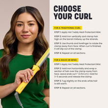 Load image into Gallery viewer, Ceramic Rotating Curling Iron with Ionic &amp; Infrared Technology for Lustrous Hair