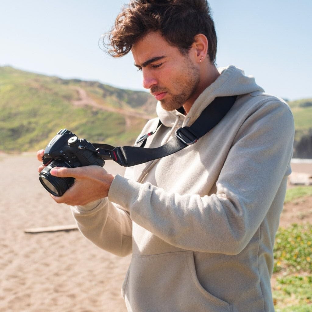 Effortless Connection Peak Design Camera Strap - Durable 100% Nylon Fabric