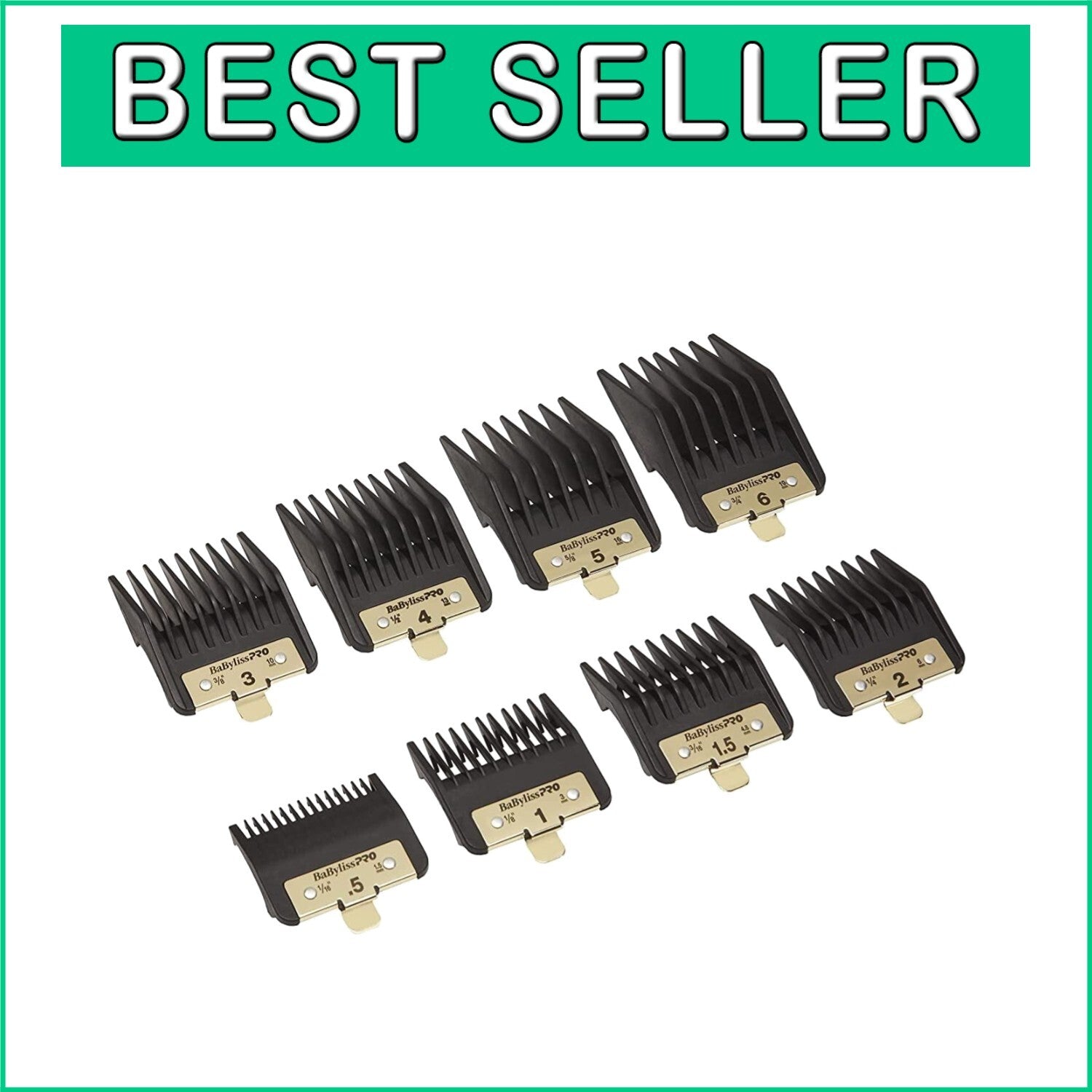 Precision Clipper Guards - Versatile Haircut Accessories for Perfect Grooming