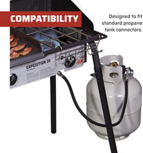 Load image into Gallery viewer, Lightweight Propane Hose with Standard Connector – Ideal for Camping Stoves