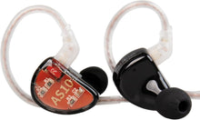 Load image into Gallery viewer, Black KZ IEM Earphone with Detachable Cable - Superior Sound Isolation for Music