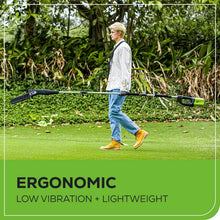 Load image into Gallery viewer, Lightweight 80V 10-Inch Battery-Powered Polesaw with Charger for Easy Cutting