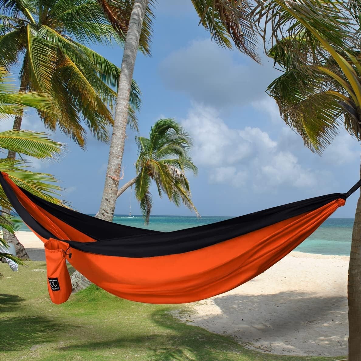 Ultralight Double Hammock - 125" x 79" Size with 1000 lbs Strength, Easy Setup