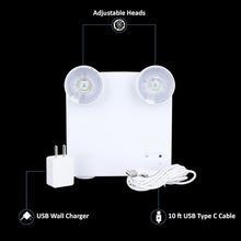 Load image into Gallery viewer, Portable LED Power Failure Light with 48 Hour Runtime - Ideal for Indoor Safety