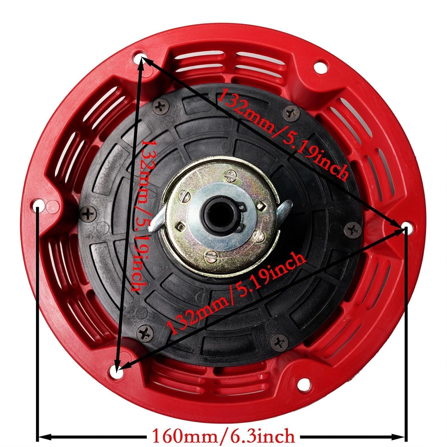 Durable Quick Start Recoil Starter Assembly - Predator 212 & Coleman Mini Bikes