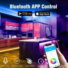 Load image into Gallery viewer, Creative LED Strip Lights 400ft - Music Sync &amp; Timer for Fun Bedroom Decoration
