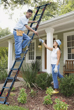 Load image into Gallery viewer, Heavy-Duty 4-Step Folding Ladder, 14FT Aluminum with Anti-Slip Safety Features
