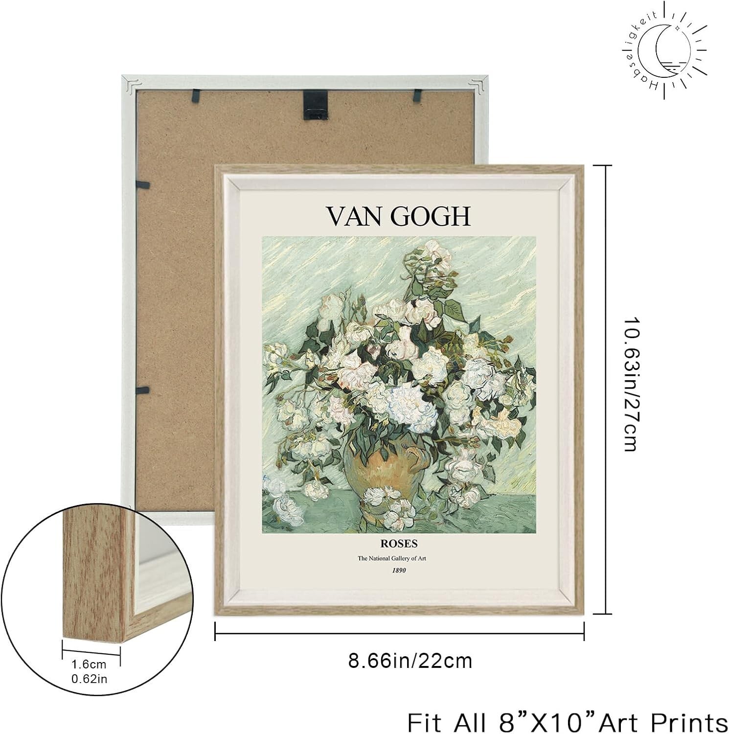 Elegant 8x10 Framed Matisse Wall Art Prints - Set of 6 for Chic Interiors