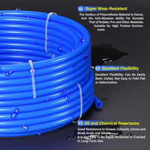 Load image into Gallery viewer, 32-Meter PU Pneumatic Tubing - 100ft Lightweight Air Hose for Easy Handling