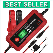 Load image into Gallery viewer, Sailnovo 4A Smart 6V-12V Charger - Fully Automatic 8-Stage Battery Maintainer
