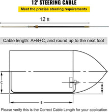 Load image into Gallery viewer, Durable 13.5" Rotary Steering System Kit - Rust-Resistant Marine Design