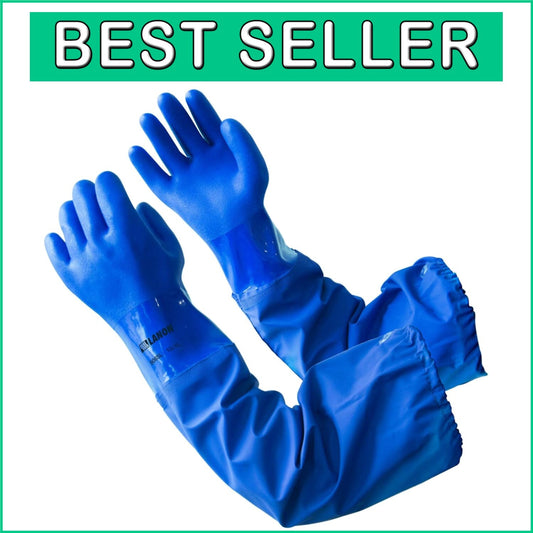 Superior Grip 26-Inch PVC Chemical Resistant Gloves - XL, Ideal for Any Task