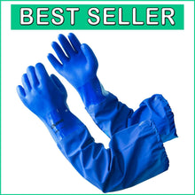 Load image into Gallery viewer, Superior Grip 26-Inch PVC Chemical Resistant Gloves - XL, Ideal for Any Task