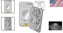Load image into Gallery viewer, Limited Edition 1 oz Silver Dragon Rectangular Coin - Perth Mint Cert. Auth.