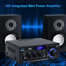 Load image into Gallery viewer, Versatile HiFi Stereo Mini Amplifier - Remote, Mic Jack &amp; 6 EQ Modes