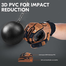 Load image into Gallery viewer, Impact-Resistant Work Gloves with Anti-Vibration Technology &amp; PVC Protection
