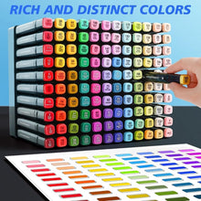 Load image into Gallery viewer, Refillable Alcohol Markers - Super Marker Set with 262 Colors &amp; Carrying Case