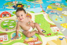 Load image into Gallery viewer, Innovative Large Play Mat - Safe Non-Toxic Waterproof Rug for Infants