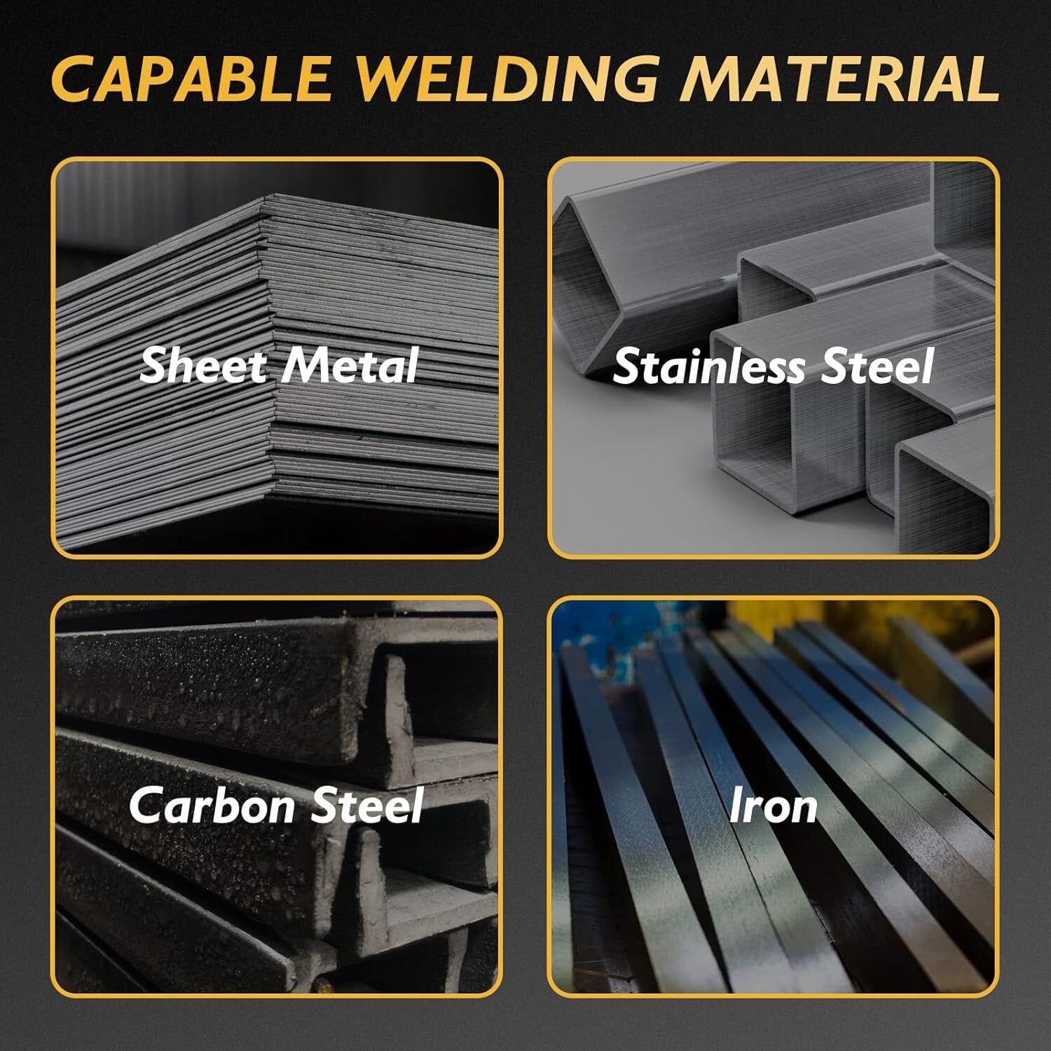 135A Stick Welder Machine with IGBT Inverter - Portable for Easy Job Site Use