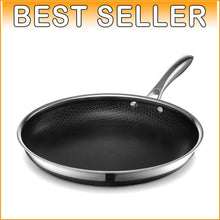 Load image into Gallery viewer, Versatile 12-Inch Frying Pan with Stay-Cool Handle &amp; Scratch Resistant Design