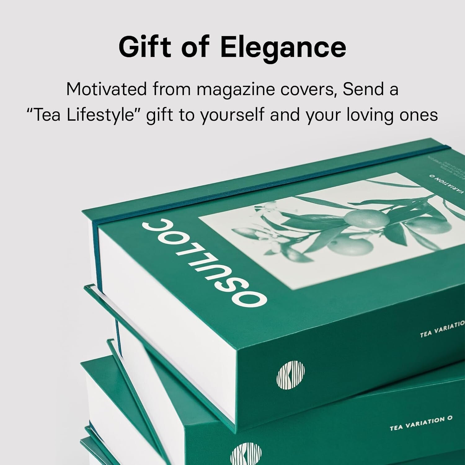Elegant 36-Count Tea Gift Set with 6 Premium Organic Blends from Jeju Island