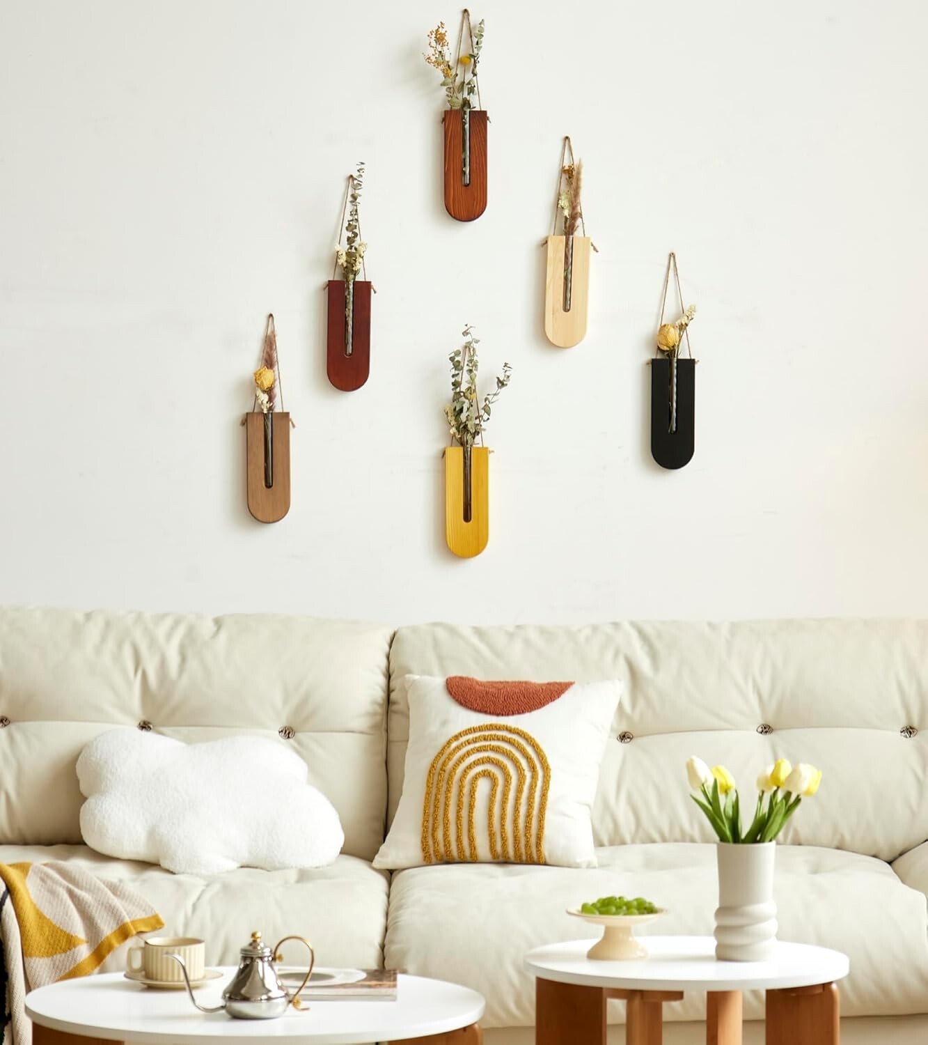 Handcrafted Wall Hanging Planters for Indoor Decor – Lightweight and Chic