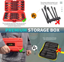 Load image into Gallery viewer, Durable 6-Inch Rainbow Magnetic Nut Driver Set – Ideal for Home &amp; Auto Repairs