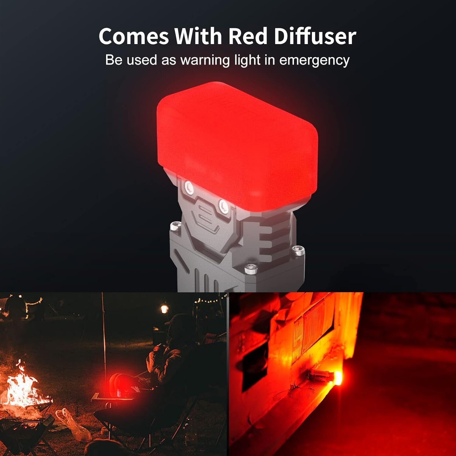 X2 1,800 Lumens Waterproof Mini Flashlight with Type-C Fast Charging & 6 Modes