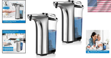 Load image into Gallery viewer, High Capacity Touchless Soap Dispenser with Adjustable Dispensing - 2 Count Set
